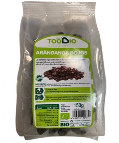 Arandanos rojos 150 gr BIO