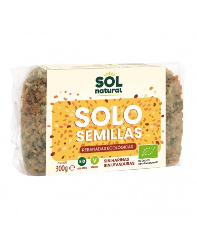 Pan semillas SOL NATURAL 300 gr BIO