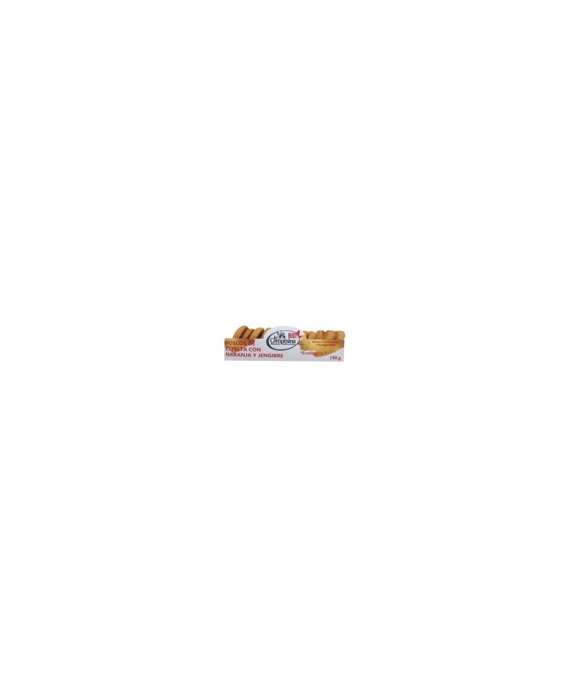 Roscos espelta navidad naranja jengibre CAMPESINA 190 gr BIO