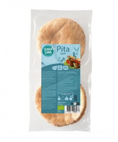 Pan pita espelta TERRASANA 560 gr BIO