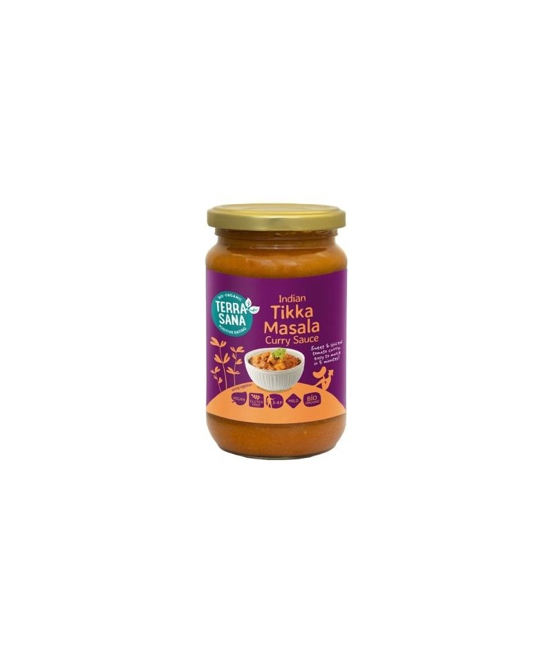 Salsa curry india tikka masala 350 g TERRASANA