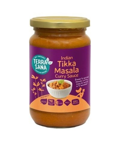 Salsa curry india tikka masala 350 g TERRASANA