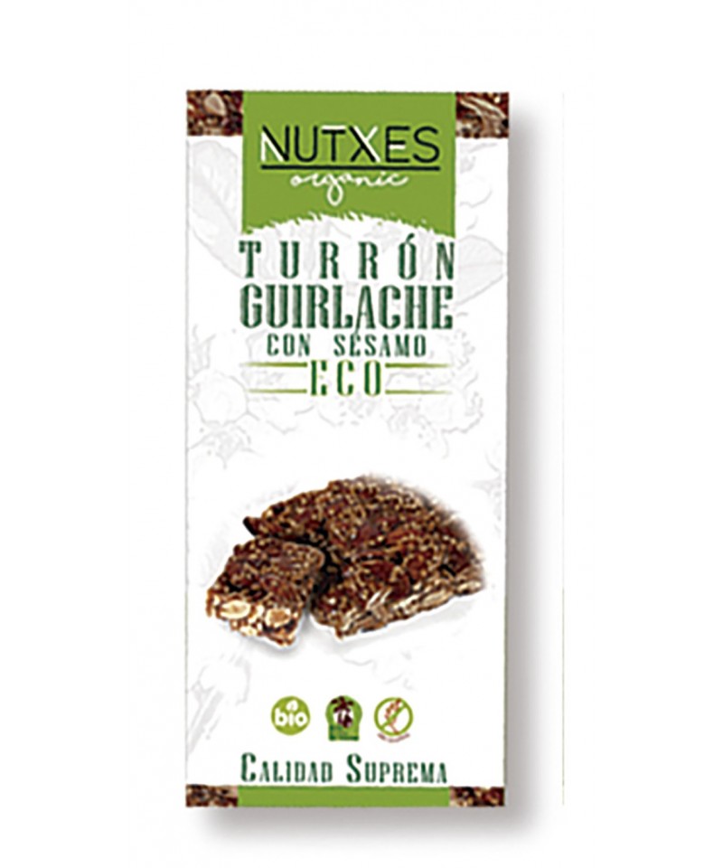 Turron guirlache NUTXES 200 gr ECO