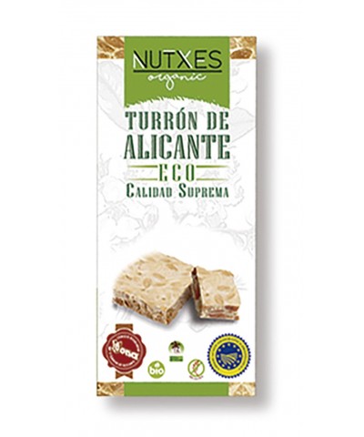 Turron alicante NUTXES 200 gr ECO