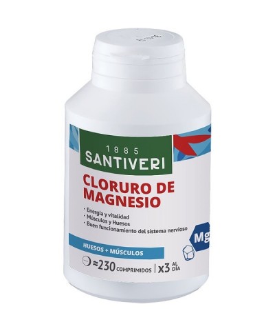 Cloruro magnesio SANTIVERI 230 comprimidos