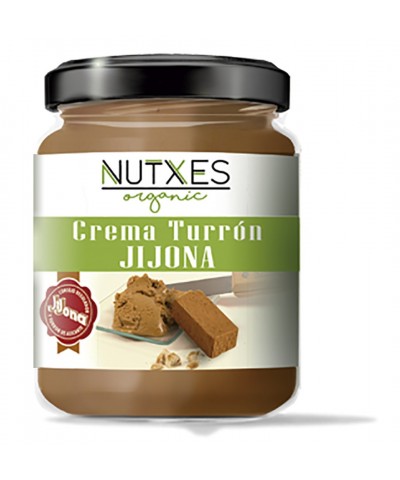 Crema turron jijona NUTXES 200 gr ECO