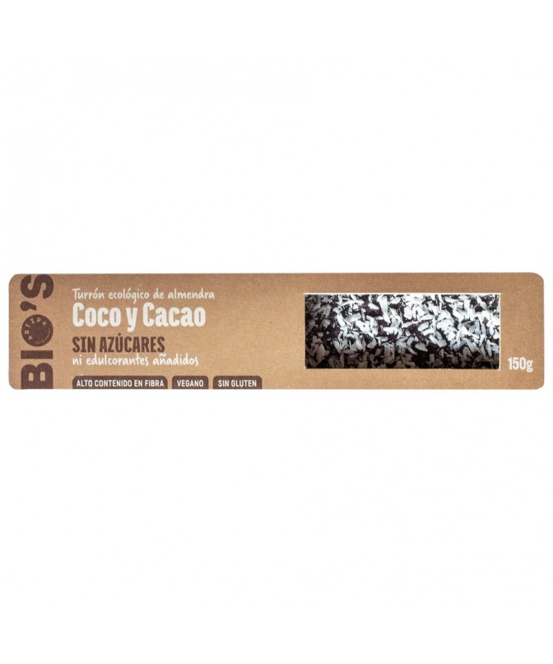 Turron coco cacao ARTIPA 150 gr ECO