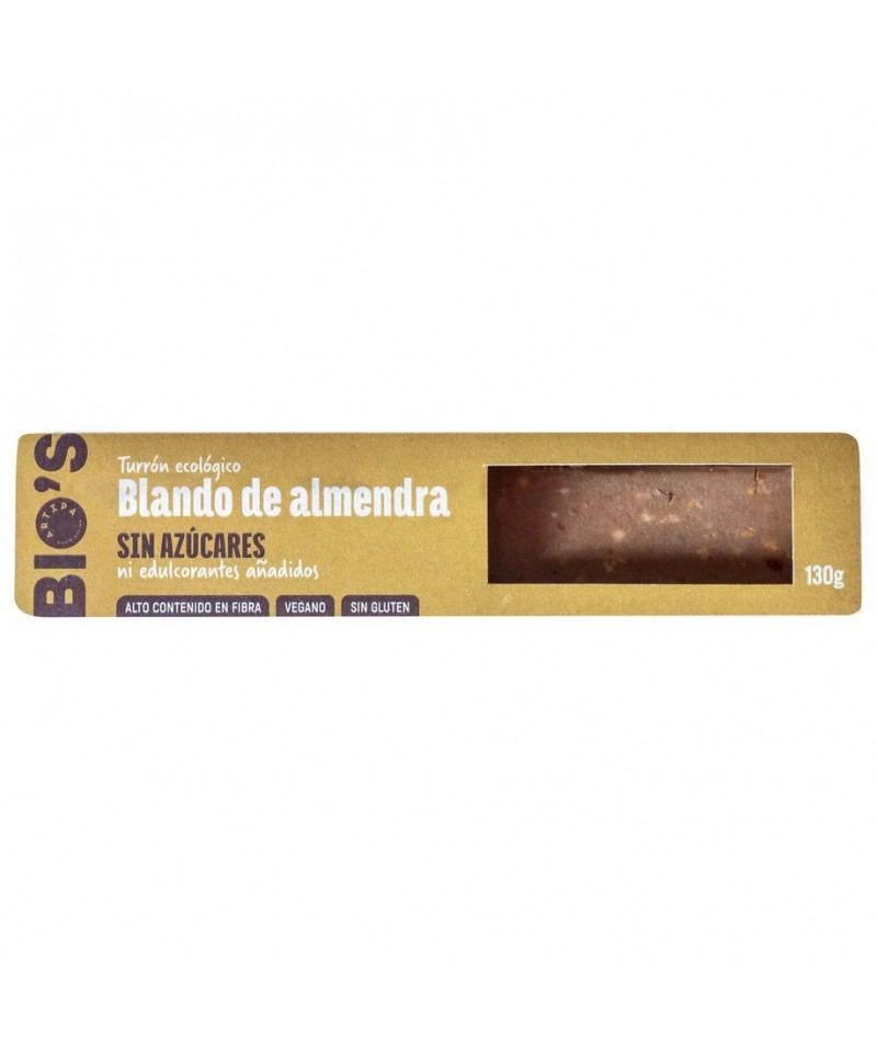 Turron blando almendra ARTIPA 130 gr ECO