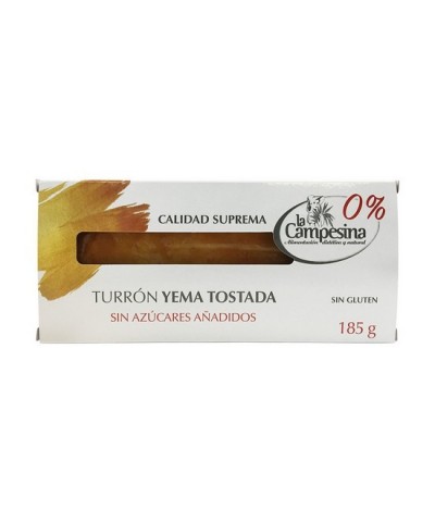 Turron yema tostada CAMPESINA 185 gr