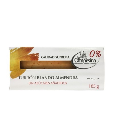 Turron almendra blando CAMPESINA 185 gr