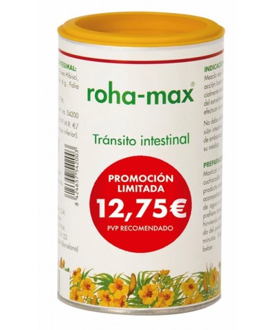 OFERTA ROHA-MAX tránsito intestinal 130 gr PVP 12,75