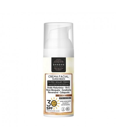 Helioskin piel seca madura SPF30 BANBAN 50ml