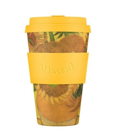 Vaso de bambu Van Gogh sunflowers Ref.173 ALTERNATIVA 3 (400 ml)