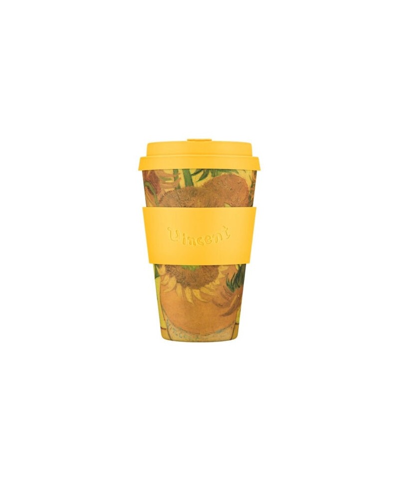 Vaso de bambu Van Gogh sunflowers Ref.173 ALTERNATIVA 3 (400 ml)