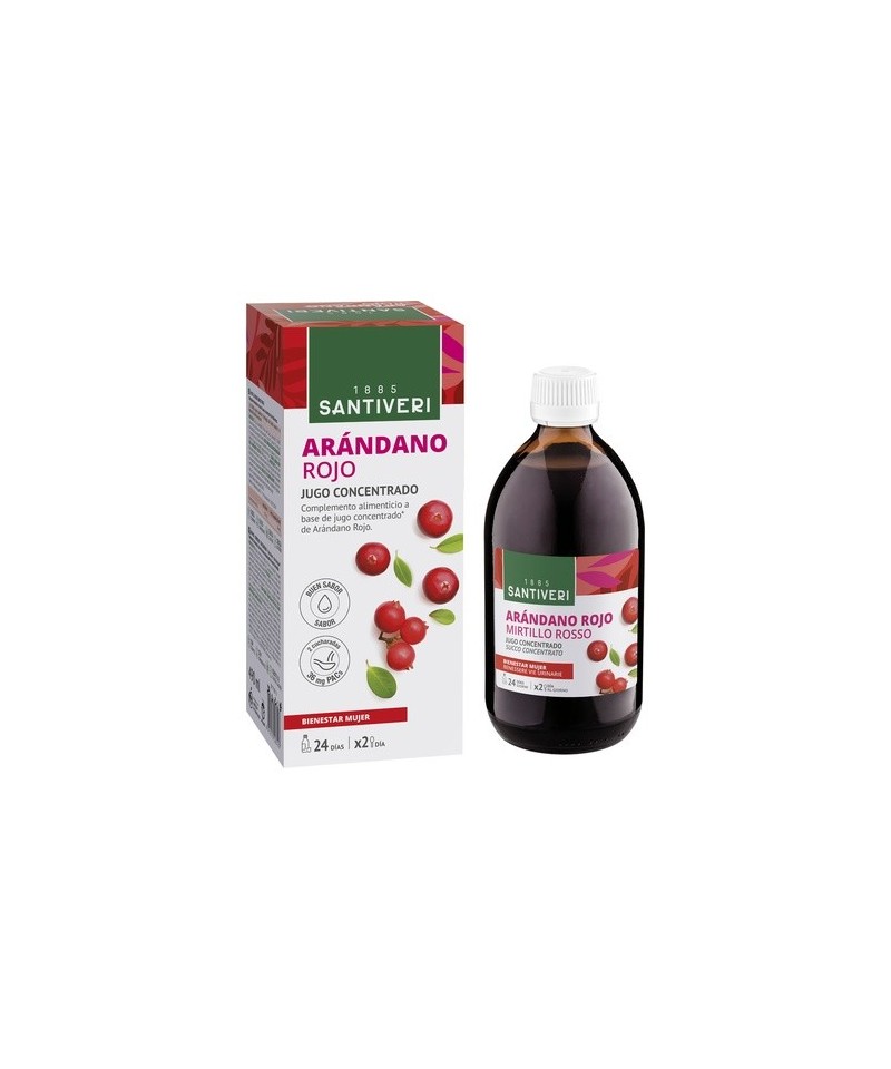 Jugo arandano rojo concentrado 490 ml SANTIVERI