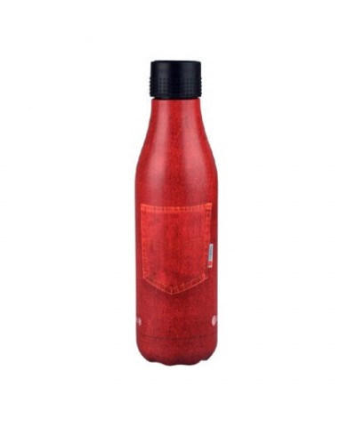 Botella inox red jean LES ARTISTES 500 ml